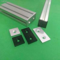 ❁✳ Al End Cap Cover Plate With Single or Double Holes for 2020 3030 4040 4545 EU Aluminum Profiles Black Or Silver Color