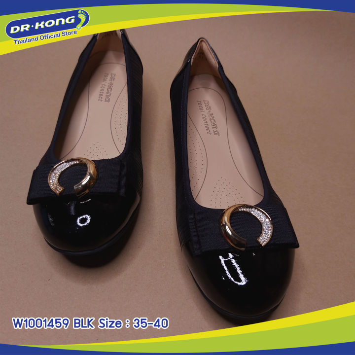dr-kong-ด็อกเตอร์คอง-รองเท้าทำงานผู้หญิง-w1001459-blk-รองเท้าเพื่อสุขภาพ