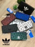 กระเป๋าสตางค์สไตล์สปอรต์ รุ่นunisexดีไซน์สุดฮิตสไตล์ ISSEY MIYAKE?Adidas 3D Long wallet(งานแบรนด์แท้)