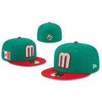 ✥☍卐 Fashion Mexico national team 59 FIY Hip Hop cap closed outdoor sports casual print fitted cap