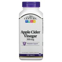 21st Century, Apple Cider Vinegar, 300 mg, 250 Tablets