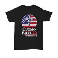 เสื้อยืด พิมพ์ลาย Cuomo Fauci Andrew Cuomo Dr Anthony Fauci สําหรับประธานาธิบดี 2022  WE1J