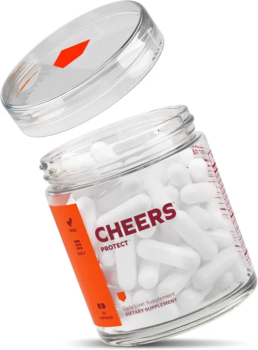 Cheers Protect Liver Capsules Liver Support Supplement with Milk