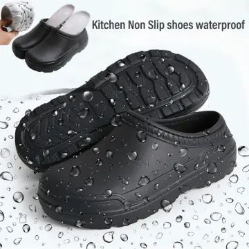 Chef Shoes for Men Women Chef Shoes for Women Kitchen Chef Shoes Baotou shoes  Clog Shoes for Men Waterproof and Anti Scalding Anti slip and  wear-resistant Medical Shoes to Prevent Foot Injuries