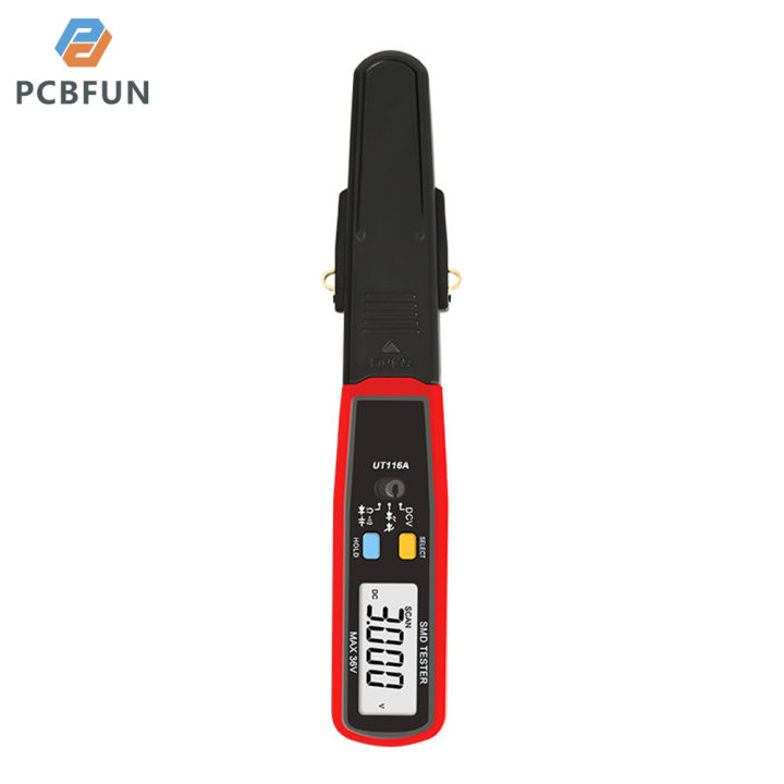 pcbfun-ut116c-uni-t-ut116a-smd-มัลติมิเตอร์อัตโนมัติ-rcd-มิเตอร์วัดแบตเตอรี่ต่อเนื่อง-dcv