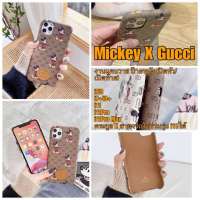 เคสMickey X Gucciสำหรับiphoneรุ่นi7/i8/i7+/i8+/i11/i11 Pro/i11Pro Max