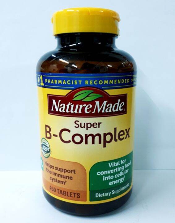 Nature Made Super B Complex 460 Tablets Expiry 8/2024 | Lazada PH