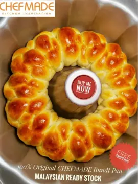 9.5 Bundt Pan PumpKin-Shaped - CHEFMADE official store