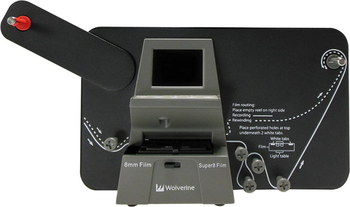 wolverine-8mm-amp-super-8-reels-to-digital-moviemaker-pro-film-digitizer-film-scanner-8mm-film-scanner-black-mm100pro