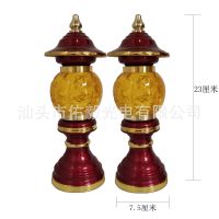 Youyi โคมไฟพระราชวังเคลือบอัลลอย Y7061สีแดงปลั๊กไฟสี Lampu Buddha