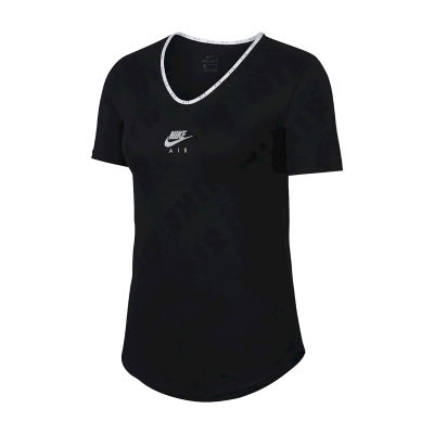 เสื้อวิ่งคอวี ดีไซน์เว้าหลัง Nike Air Womens Running Top (CJ2065-010)