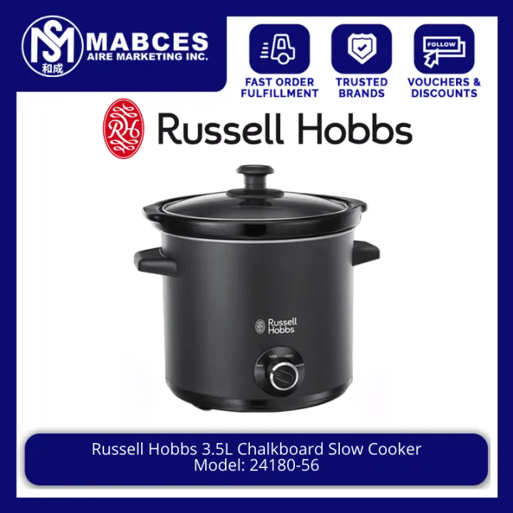 Russell Hobbs 3.5L Chalkboard Slow Cooker 2418056 Lazada PH
