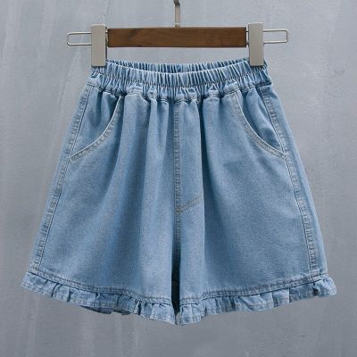 SURMIITRO S-5XL Plus Size Denim Shorts Women 2023 Summer Korean Fashion Loose Wide Leg High Waist Short Pants Jeans Female