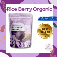 ส่งไว ข้าวบดชง จมูกข้าวไรซ์เบอรรี่บดผง Rice Berry Organic 500 กรัม อร่อยได้ประโยชน์