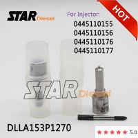 DLLA153P1270หัวฉีดดีเซลหัวฉีด DLLA 153 P 1270สำหรับ MB 6480700187 0445110155 0445110156 0445110176 0445110177 0986435135