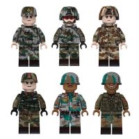 Militarys Soldiers Building Blocks Mini Figures Militarys Soldier Movies Characters Figurine Bricks Toy Polices Building Blocks cosy