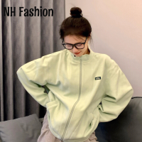 NH Fashion เสื้อฮู้ด เสื้อแขนยาวอบอุ่น หลวมและสบาย นุ่มนวล แฟชั่น ทันสมัย ล้ำสมัย WWY23916RZ 38Z230918