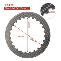 Steel Clutch Plate For Honda CB400 CB400N CM400 CM400T NV400 TRX400 Fourtrax Sportrax CB450 CB450S CBR400 TRX NV CB CM 400 450