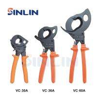 คีม VC-30A,VC-36A,VC-60A RATCHET CABLE CUTTER TOOLS ความสามารถในการตัด 3 ขนาด 32mm-240mm 36mm-300mm 60mm-500mm