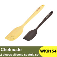 เชฟเมค ชุดไม้พายซิลิโคน 2 ชิ้น Chefmade 2 Pieces Silicone Spatula Set / WK9154 / ชุดไม้พายซิลิโคน Food Grade ทนความร้อน