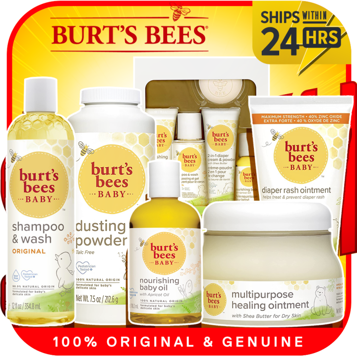 BURT's BEES BABY Dusting Powder Multipurpose Ointment Diaper Rash