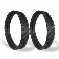 2ชิ้นล้อยางแทร็คที่ถอดออกได้ติดตั้งง่ายสำหรับ Mx8จักรราศี Mx6 Baracuda Alat Kolam อุปกรณ์เสริมชิ้นส่วนสูญญากาศ