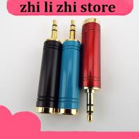 zhilizhi Store 3.5mm Male to 6.5 mm Female Adapter 3.5 plug 6.35 Jack Stereo Speaker Audio Adapter Converter for Mobile Phone PC