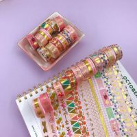 【Online】 SUDATH. HANDICRAFT เทปฟอยล์ Washi กระดาษติดของขวัญอัลบัมภาพกระดาษกาวกาวเครื่องเขียนสติกเกอร์เทปตกแต่ง