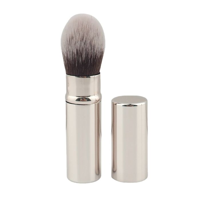 1pcs-small-retractable-cosmetic-brush-mini-portable-face-powder-powder-blusher-highlight-brush-fiber-hair-metal-handle-brush-makeup-brushes-sets