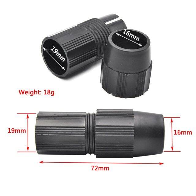 Plastic Telescopic Tube Connector Dip Net Pole Telescoping Pipe Twist ...