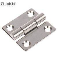 【LZ】 1Pcs Hardware Stainless Steel Hinges Door Connector Drawer 4 Mounting Holes Durable Furniture Bookcase Window Cabinet Home 5x5cm