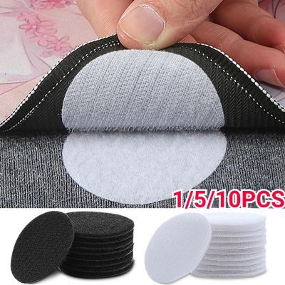 5cm Strong Self Adhesive Fastener Dots Stickers Nylon Hooks Bed Sheet Sofa Mat Carpet Anti Slip Mat Pads Adhesive Velcro Tape Adhesives Tape
