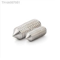 ✁﹊◈  50Pcs DIN914 M2 M2.5 M3 M4 M5 Stainless Steel 304 Grub Screws cone Point Hexagon Socket Set Screws Headless