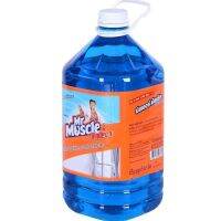 น้ำยาทำความสะอาดกระจก MR.MUSCLE 5 ลิตร น้ำยาเช็ดกระจก มีส่วนผสมของ แอนตี้ดัสท์ ฝุ่นไม่เกาะติดง่าย ขจัดคราบมันที่กระจก