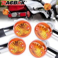 ﹍ Motorcycle Turn Signal Indicator Lamps 12V Motorbike Front Rear Signal Lights For Kawasaki Vulcan VN 1500 1600 1700 2000 800 900