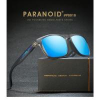 P8818 แถมกล่อง+เชือก แว่นตากันแดด เลนส์  Polarized PARANOID ตัดแสงสะท้อน แว่นกันแดดแฟชั่น ใส่ได้ทั้งผู้ชายและผู้หญิง  #SS SHOP