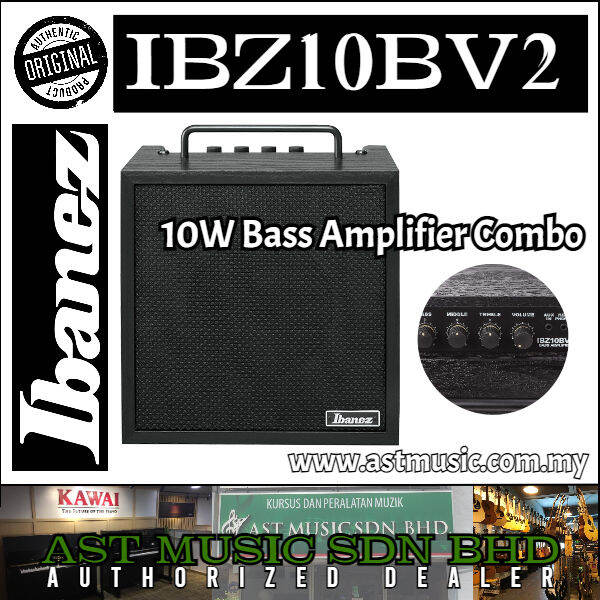 Ibanez IBZ10BV2 10W Bass Amplifier Combo - Black | Lazada