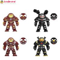 LEAL Minifigures ซูเปอร์ฮีโร่เหล็กหั่น44ของเล่นเด็กบล็อกตัวต่อ MOC มาร์คใหญ่ LEAL