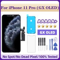 จอ OLED LCD GX สำหรับ Iphone 11 Pro Digitizer ประกอบครบชุดพร้อมกรอบโทรศัพท์มือถือจอสำรอง LCD