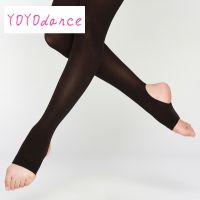 【QZY Department Store】ใหม่ผู้หญิงโกลนถุงน่องเต้นรำสุภาพสตรี Leggings ผู้ใหญ่กางเกงท่อมืออาชีพบัลเล่ต์เต้นรำระบำถุงน่อง