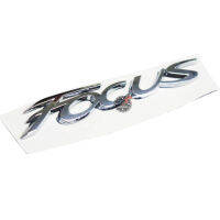 โลโก้ Focus ขนาด 2.5 x 17 cm. สีโครเมี่ยม สำหรับ ติดท้าย ฟอร์ด โฟกัส Ford Focus