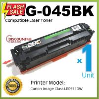 Discount4U ตลับหมึกเลเซอร์ Toner Canon CRG-045 Black ใช้กับ Canon LBP-611/LBP-611Cn /LBP-613Cdw /MF-631Cn/ MF-633Cd #หมึกสี  #หมึกปริ้นเตอร์  #หมึกเครื่องปริ้น hp #หมึกปริ้น   #ตลับหมึก