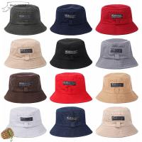 บรรจุได้ ปีกกว้าง เย็บปักถักร้อย ครีมกันแดด Sun Cap หมวกตกปลาผู้หญิง Bucket หมวกป้องกันแสงแดด หมวกชาวประมงชาย