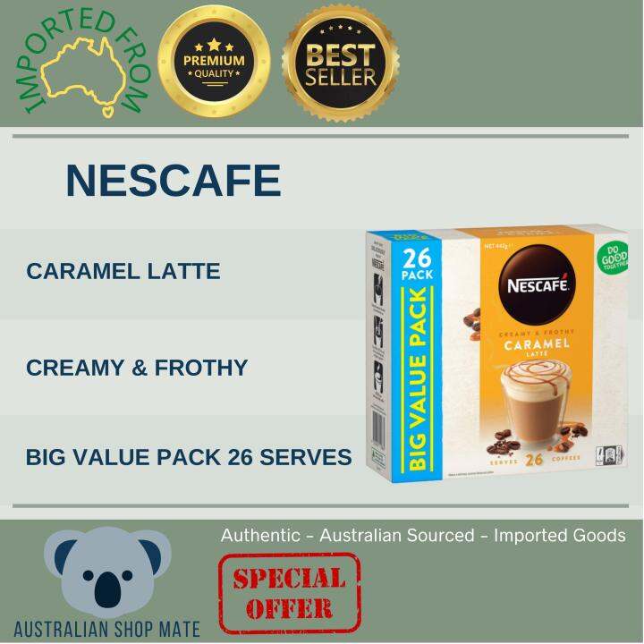 Nescafe Latte Caramel Flavour 26 Serves - Creamy Frothy | Lazada PH