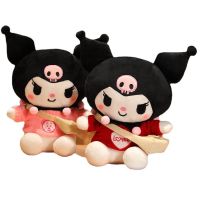 25เซนติเมตร Sanrio ตุ๊กตาตุ๊กตาน่ารักจี้ Melody ของฉัน Kuromi Kawaii ยัดของเล่นตุ๊กตาของขวัญวันเกิดสำหรับสาวๆ