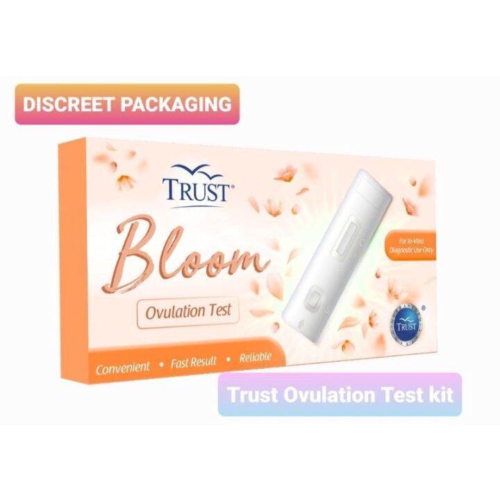 OVULATION TEST KIT/ FERTILITY KIT BY TRUST (with dropper) DISCREET
