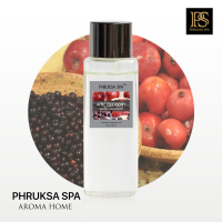 Phruksa Spa น้ำมันหอมระเหย กลิ่น แอปเปิ้ล-เอลเดอร์เบอรี่ 30 มล. (Aroma Oil 30 ml. Apple Elderberry) ใช้สำหรับ เตาอโรม่า อโรม่าออยล์ น้ำมันหอม น้ำมันหอมระเหย