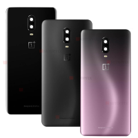 สำหรับOnePlus 6Tกลับเปลี่ยนประตูที่อยู่อาศัย 6.41 นิ้วด้านหลังปกหลัง