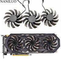 3pcslot 75MM PLD08010S12H GTX970 VGA GPU Cooler Fan Apply For Gigabyte GV-N970WF3 GV-N970G1 GAMING Graphics Cards AsReplacement