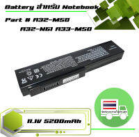 สินค้าเทียบเท่า แบตเตอรี่ อัสซุส - Asus battery สำหรับรุ่น M50 M50V M50Q M50S M50V G50 G50E G50T G51 X55 X55S X57Q X57S X57V M60 M60V M60J M60W N61 N61J N61V N61W , Part # A32-M50 A32-N61 A33-M50